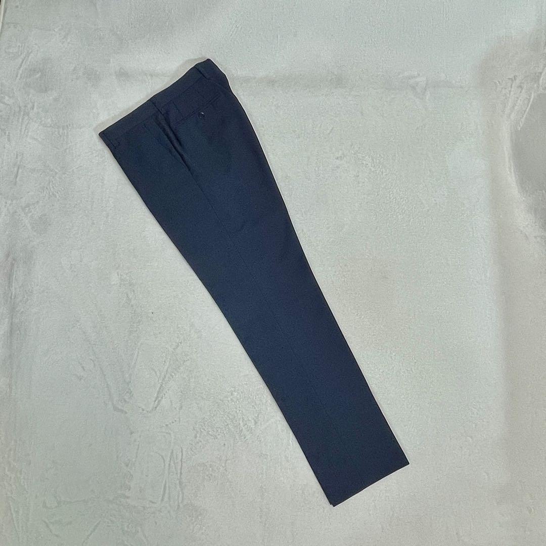 【極美品】MARZOTTO生地 ユナイテッドアローズ 3ピーススーツ ネイビー