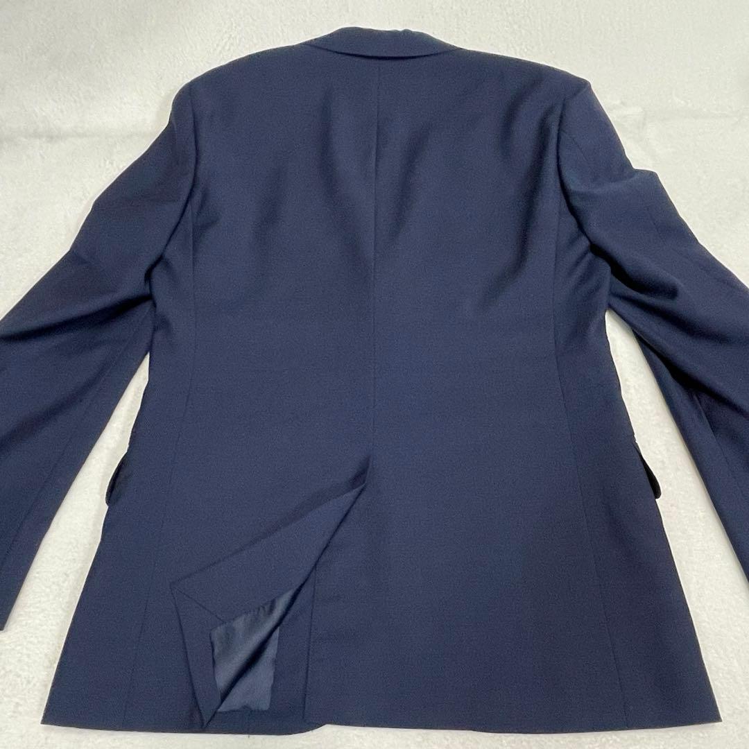 【極美品】MARZOTTO生地 ユナイテッドアローズ 3ピーススーツ ネイビー