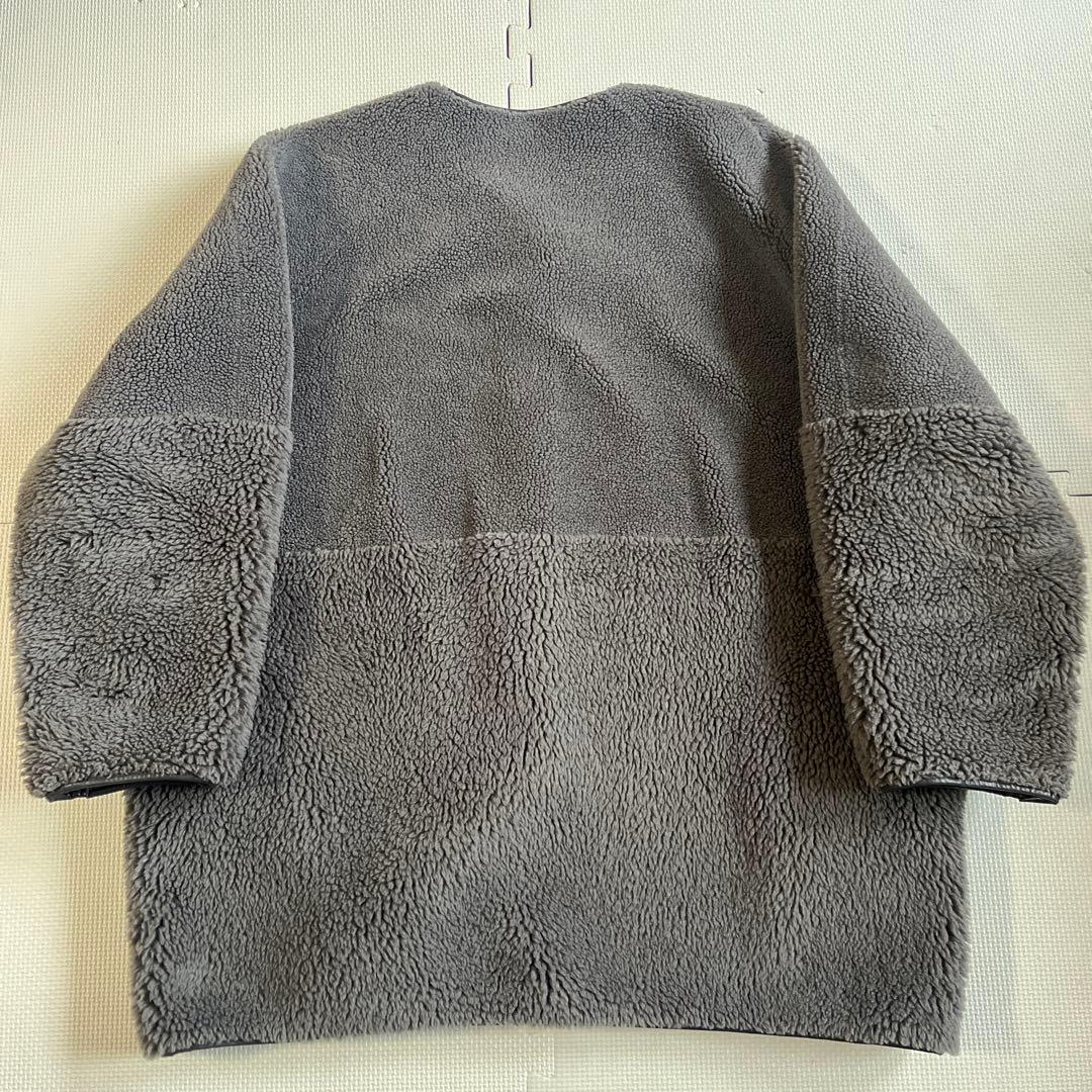 BEAUTY&YOUTH ・ボアフェイクムートン リバーシブルジャケット