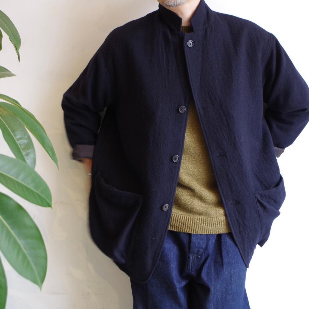 ERA. イーラ SHUKUJU WOOL AWAI JACKET 縮絨 M