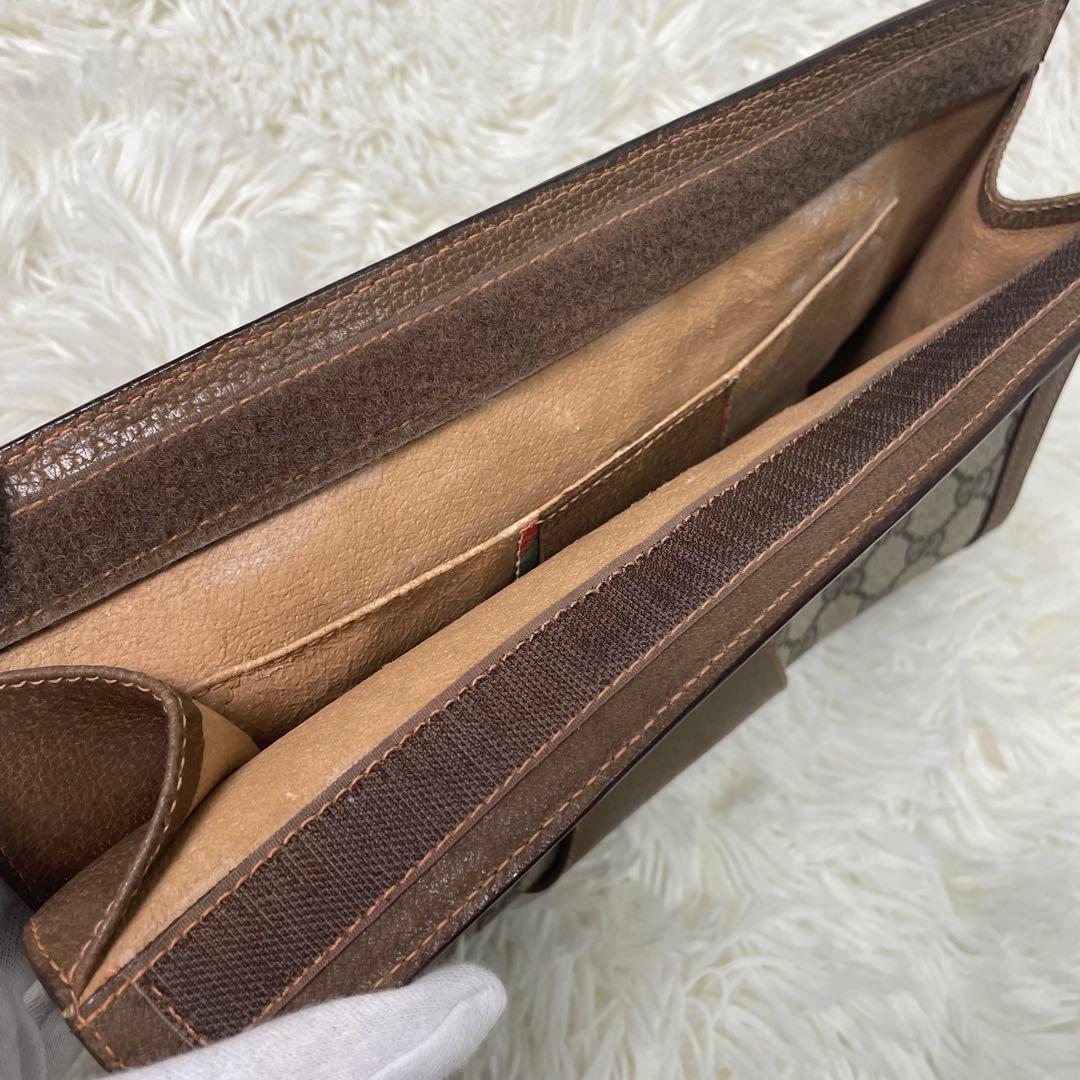 GUCCI グッチ オールドグッチ 89 01 033 クラッチバッグ GG