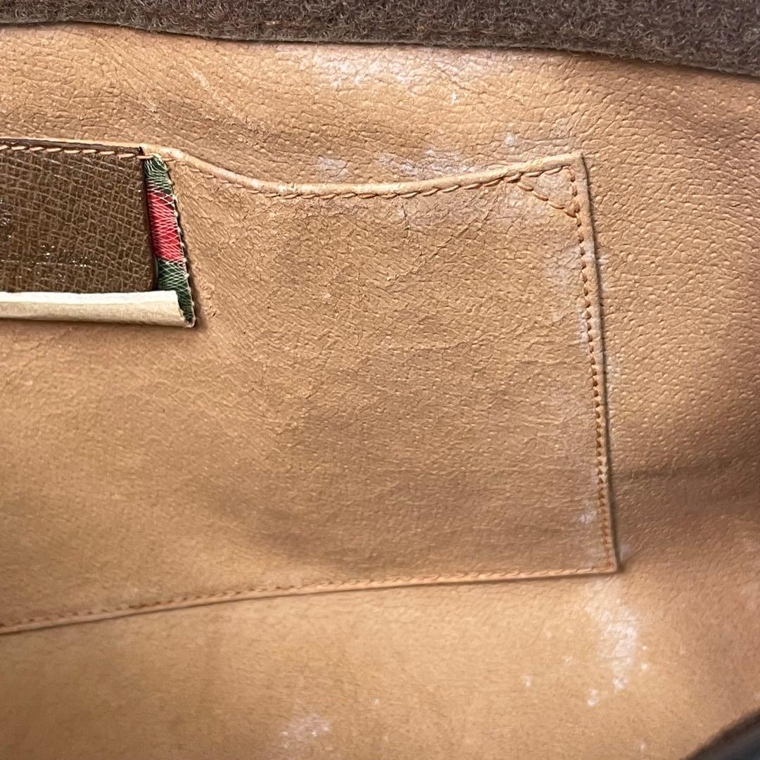 GUCCI グッチ オールドグッチ 89 01 033 クラッチバッグ GG