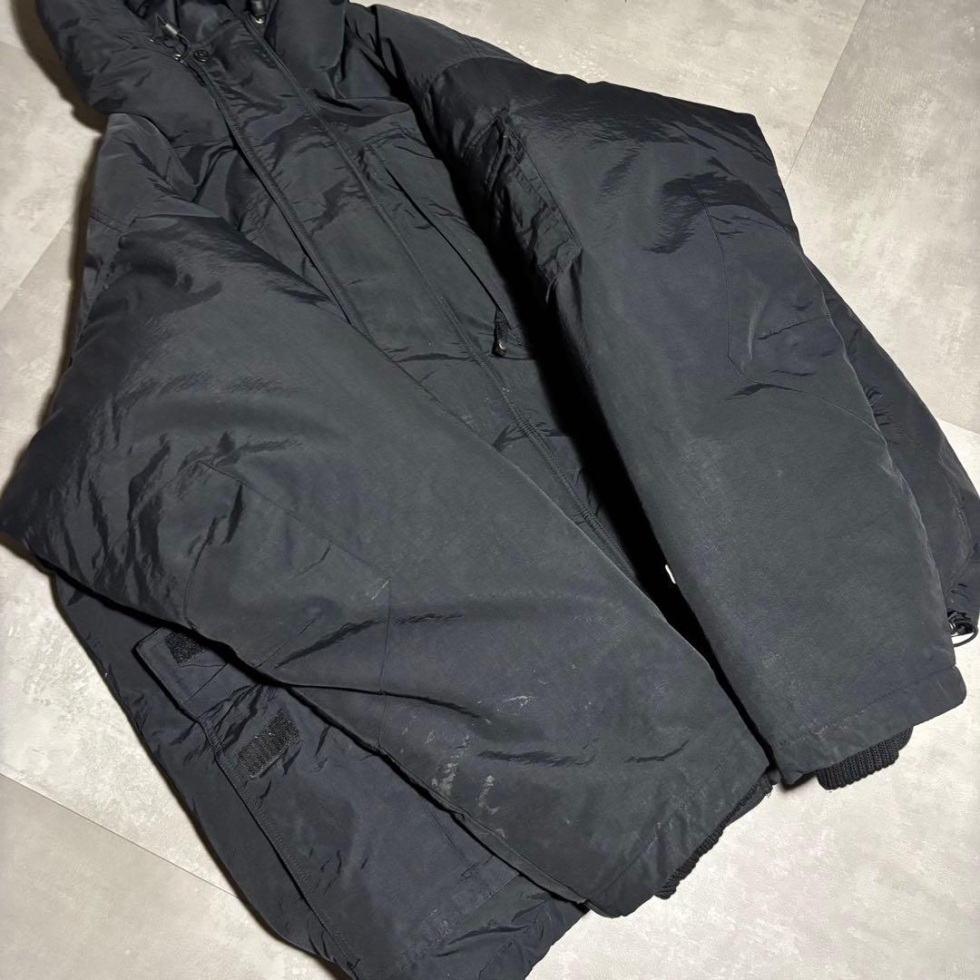 極肉厚 00s Columbia コロンビア　ダウンジャケット　ブラック　黒