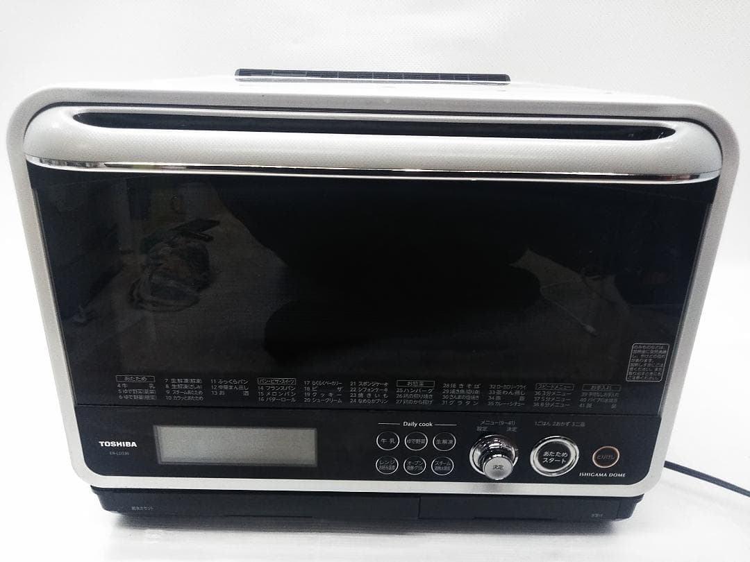 東芝 ER-LD330ホワイト オーブンレンジ 石窯ドーム 31L★