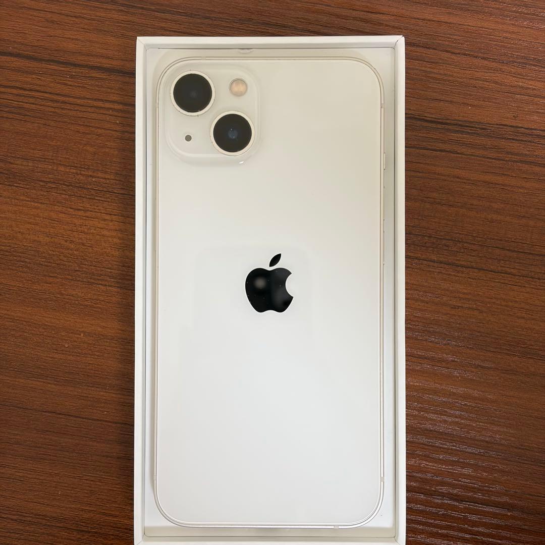 iPhone13 256gb simフリー　スターライト