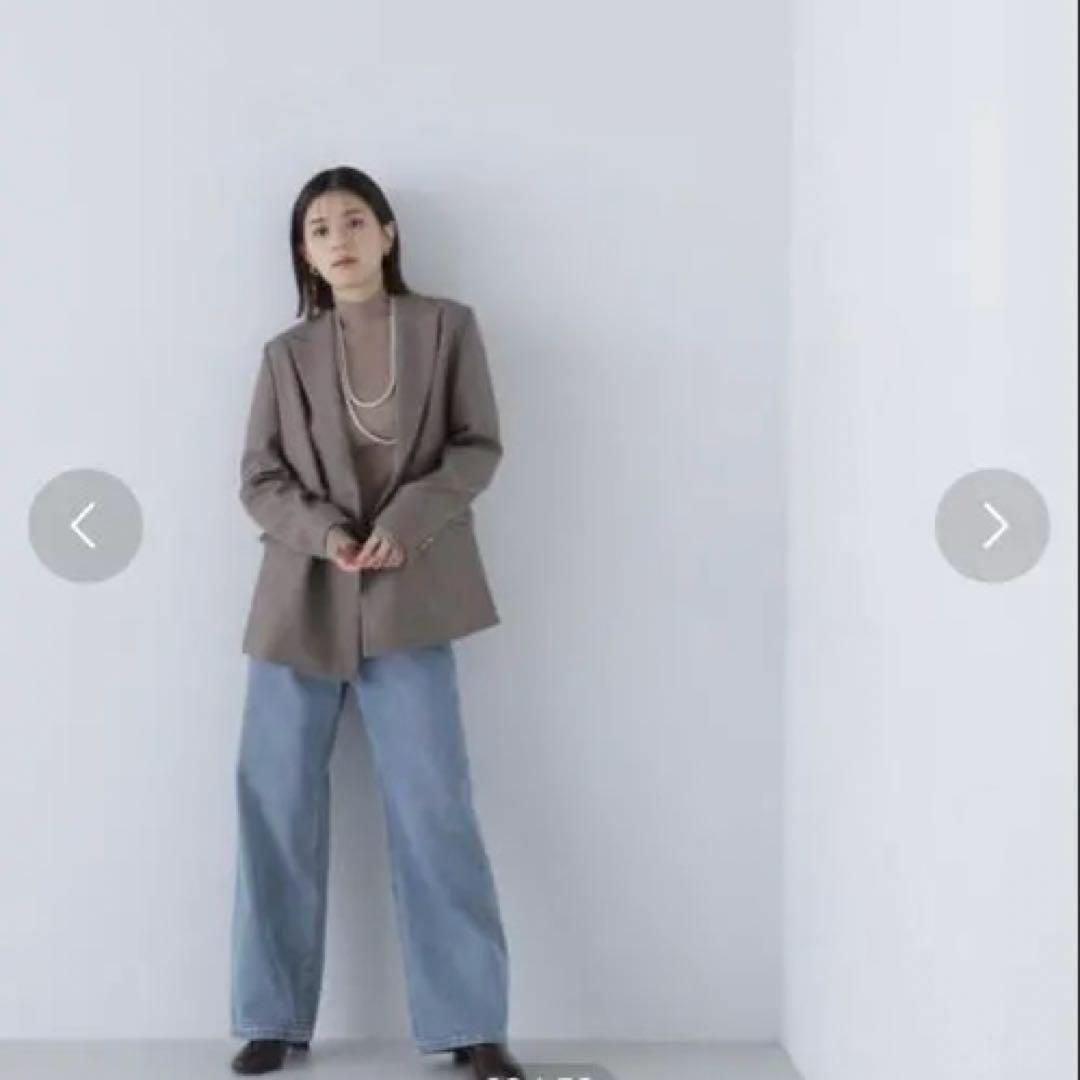 ダブルブレストボクシージャケット NATURAL BEAUTY BASIC