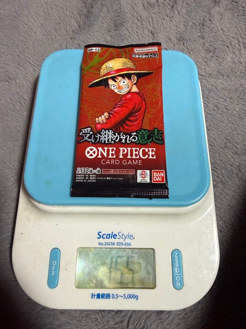 吾*る様 受け継がれる意志 ワンピースカード 15.5ｇ以上 10枚セット