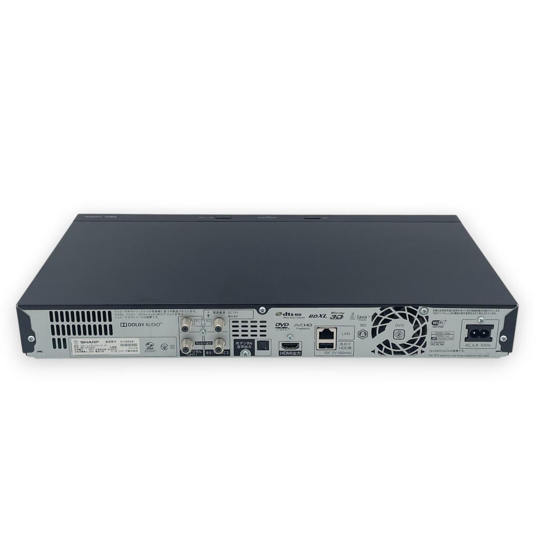 【動作確認済】SHARP /ブルーレイレコーダー HD /2018年製