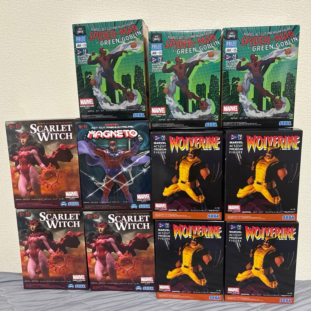 MARVEL アメコミ プライズフィギュア まとめ売り 11体