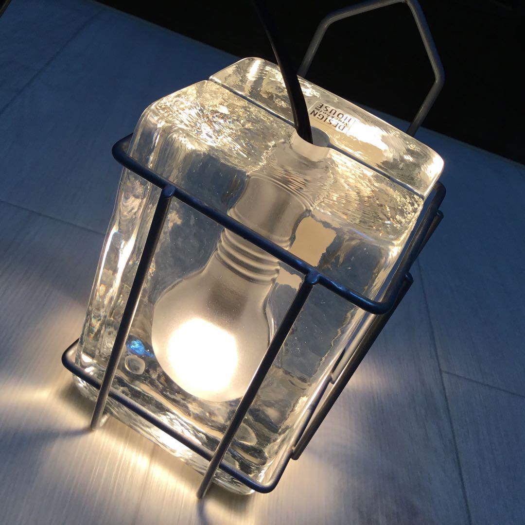 ト*ト様 デザインハウス　ブロックランプ　ミニ　初期モデル　ポルトガル　壁掛　ホ