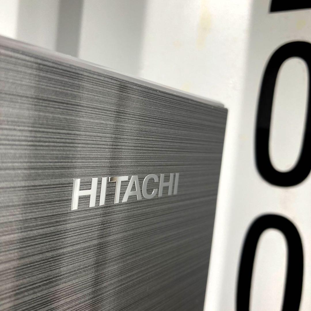 取付無料！日立メタリックシルバー高性能おしゃれインテリア冷蔵庫！洗濯機