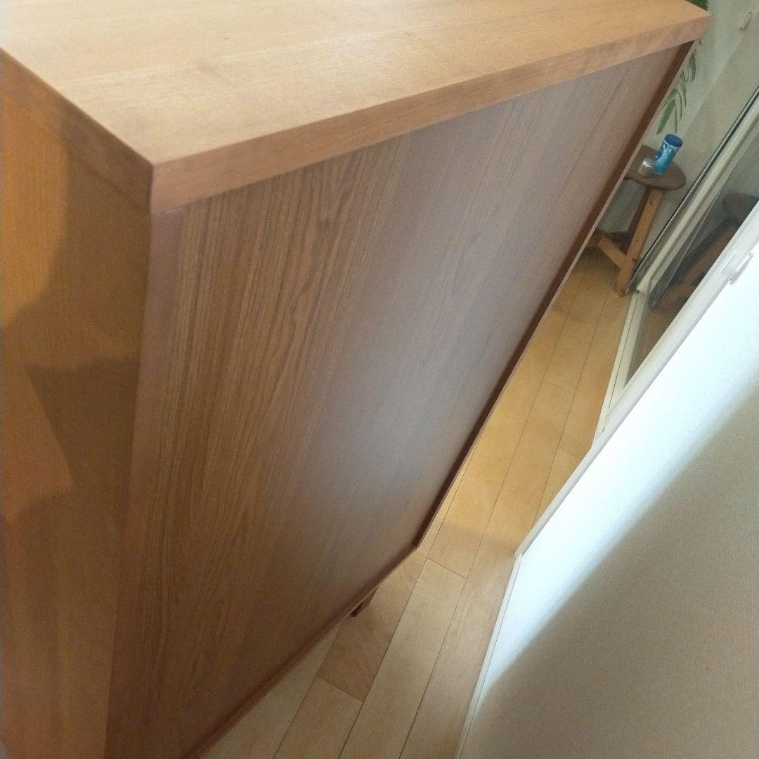 並文鳥●unico LUNE ウニコ　ルーン　5段チェスト【廃盤品】