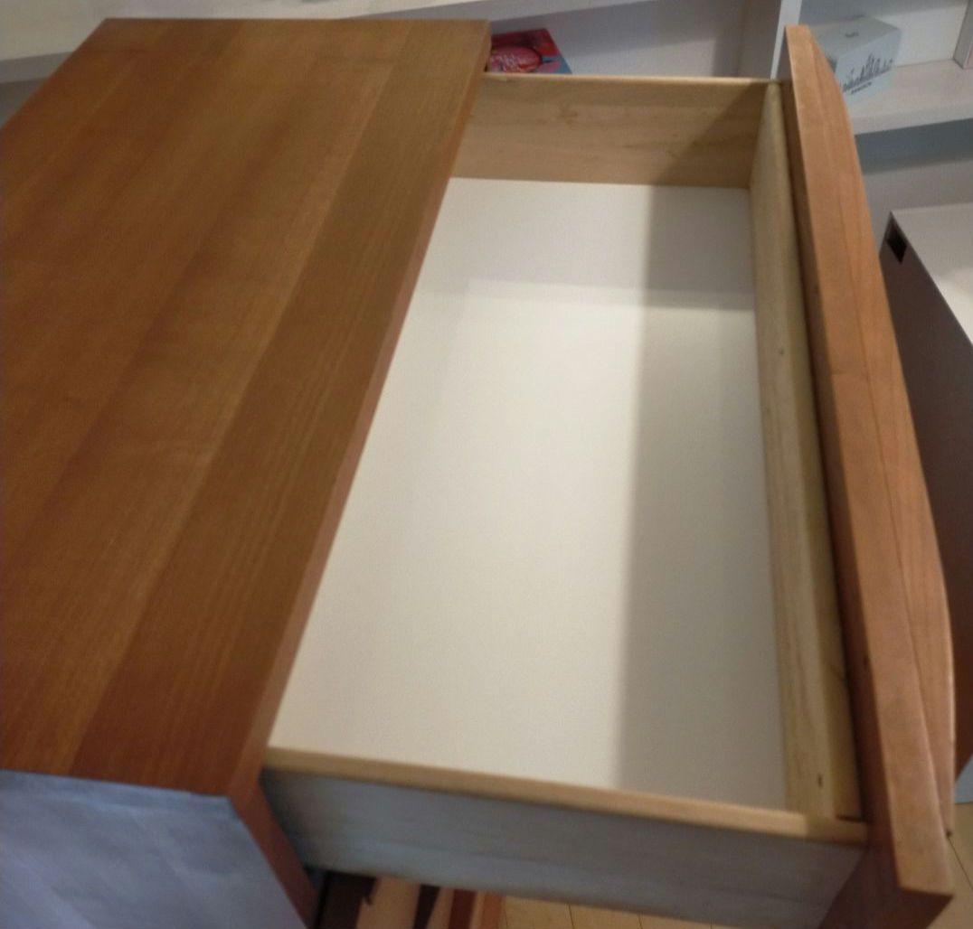 並文鳥●unico LUNE ウニコ　ルーン　5段チェスト【廃盤品】