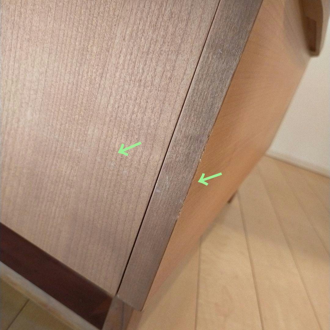 並文鳥●unico LUNE ウニコ　ルーン　5段チェスト【廃盤品】