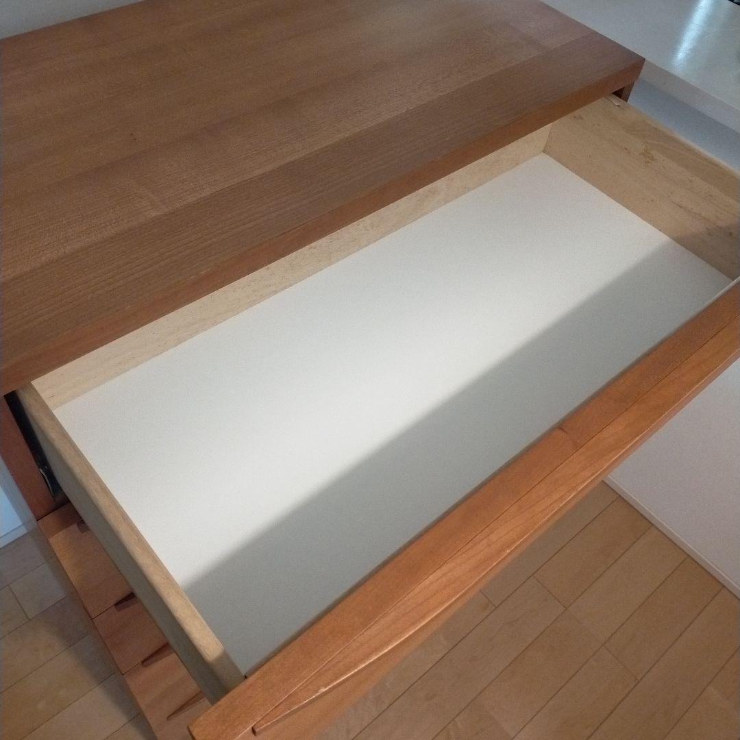 並文鳥●unico LUNE ウニコ　ルーン　5段チェスト【廃盤品】