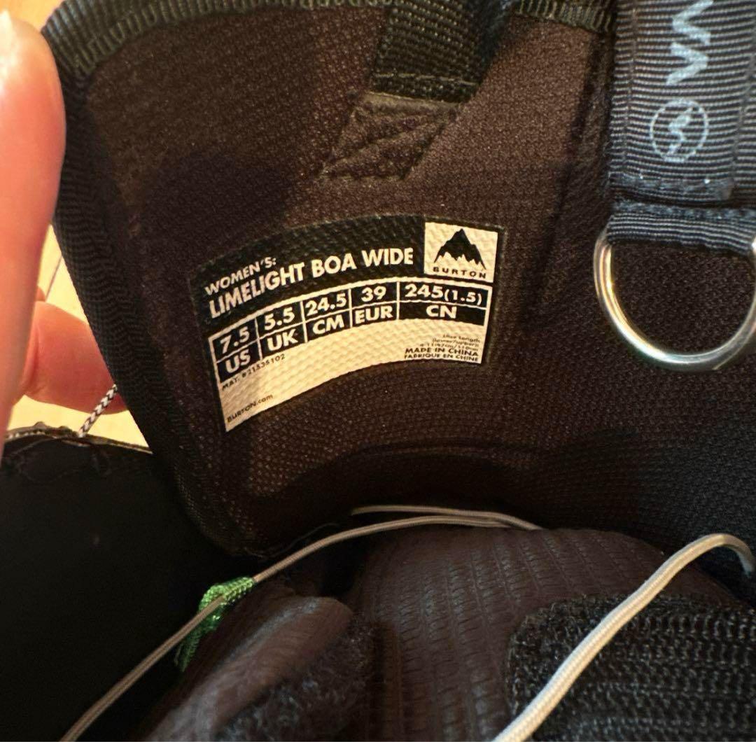 Burton LIMELIGHT BOA WIDE スノボブーツ24.5cm