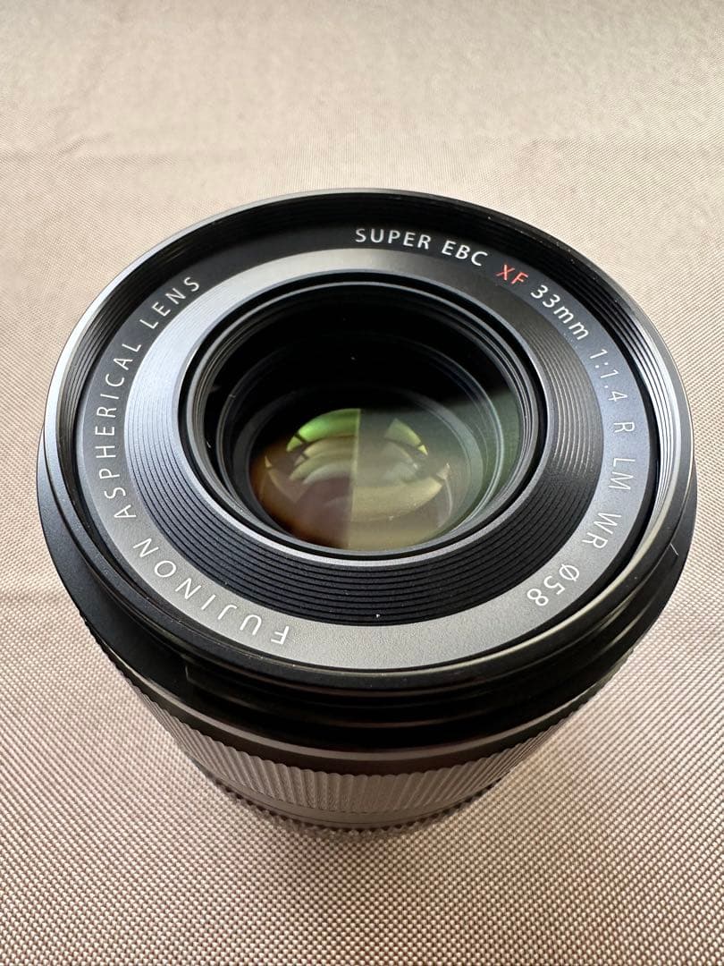 フジフィルム　FUJIFILM XF33mmF1.4 R LM WR おまけ付き