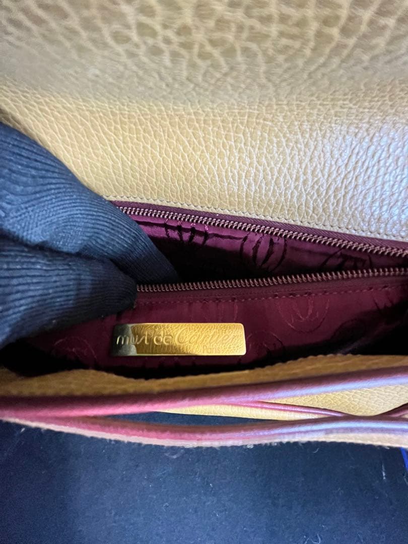 【人気】Cartier ✨カルティエ マストライン クラッチバッグ ヴィンテージ