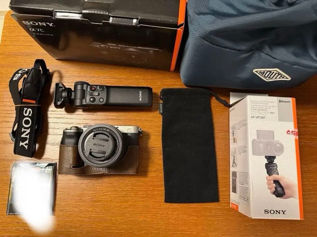SONY α7C ズームレンズキット+総額3万円相当付属品S数3200回以下