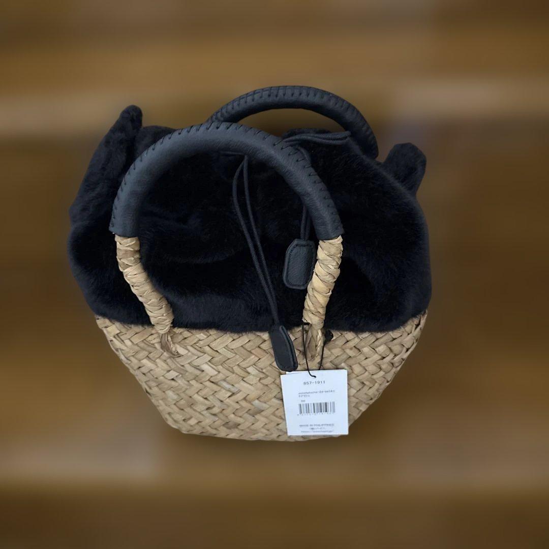 HAYNI ねこバック　ブラックファー