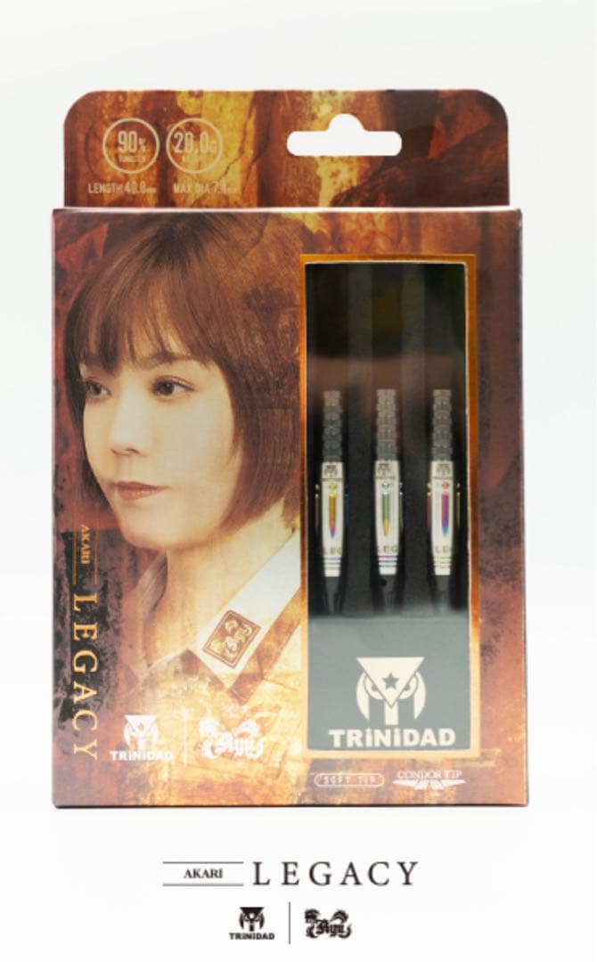 ダーツ バレル TRiNiDAD × Ryu AKARI LEGACY