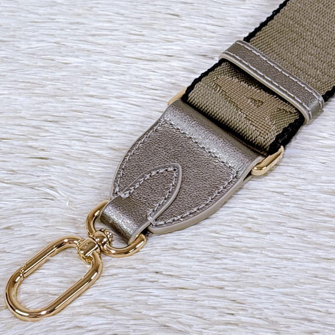 ✨極美品✨フルラ FURLA ロゴ入りショルダーベルト ゴールド金具