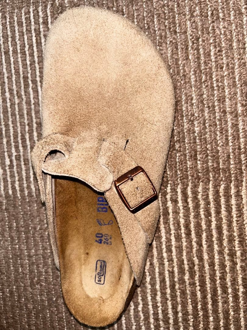 Birkenstock トープ　ボストン　40