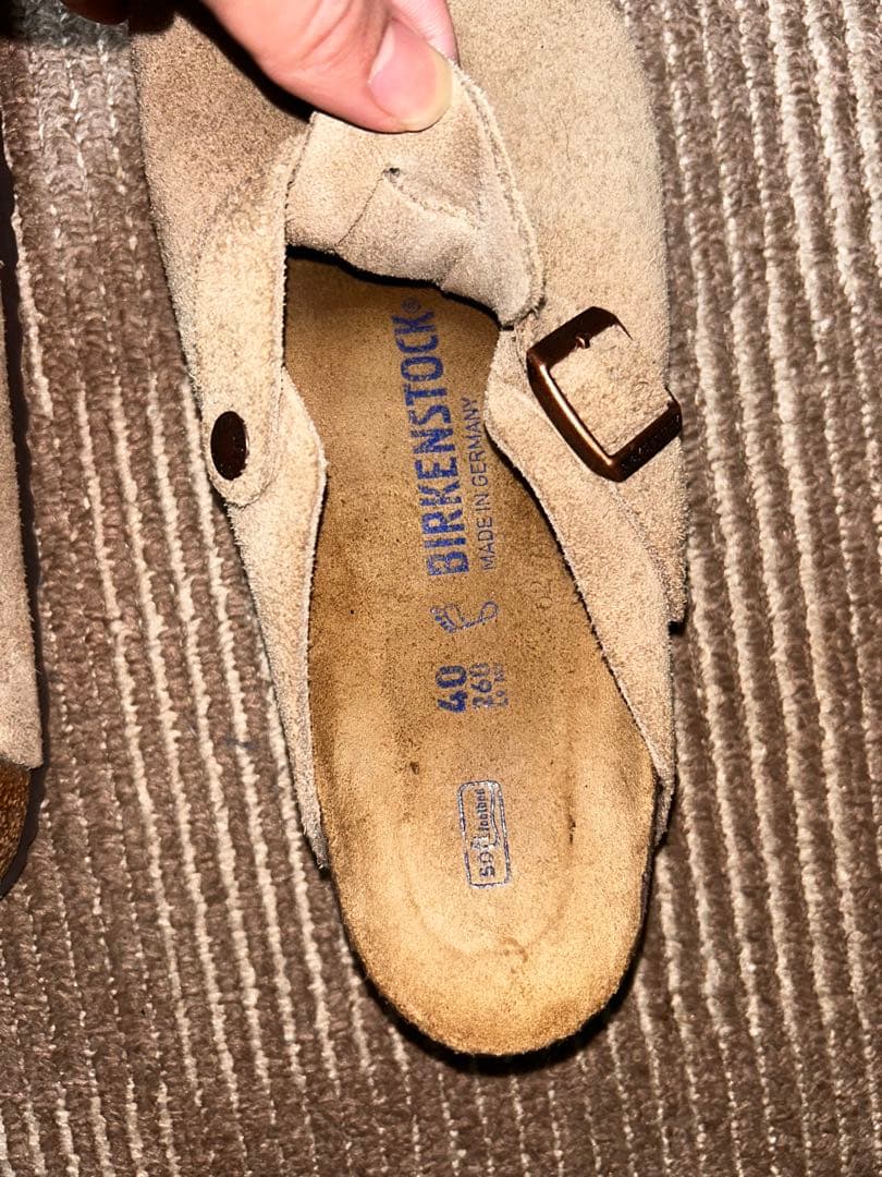 Birkenstock トープ　ボストン　40