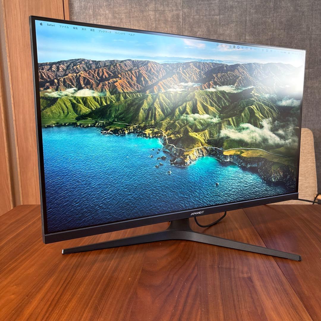 JAPANNEXT JN-IPS315UHDR-C90W-HSP 4Kモニター
