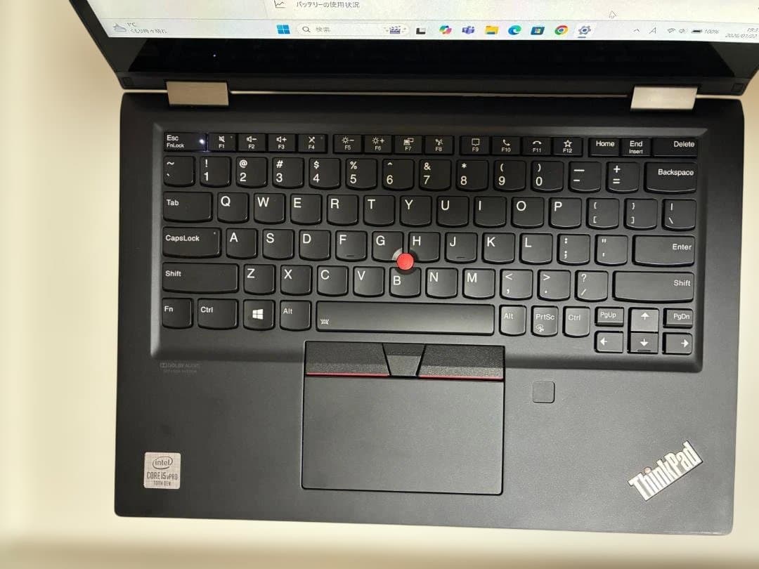 Lenovo ノートパソコン ThinkPad X13 Yoga Gen1 美品