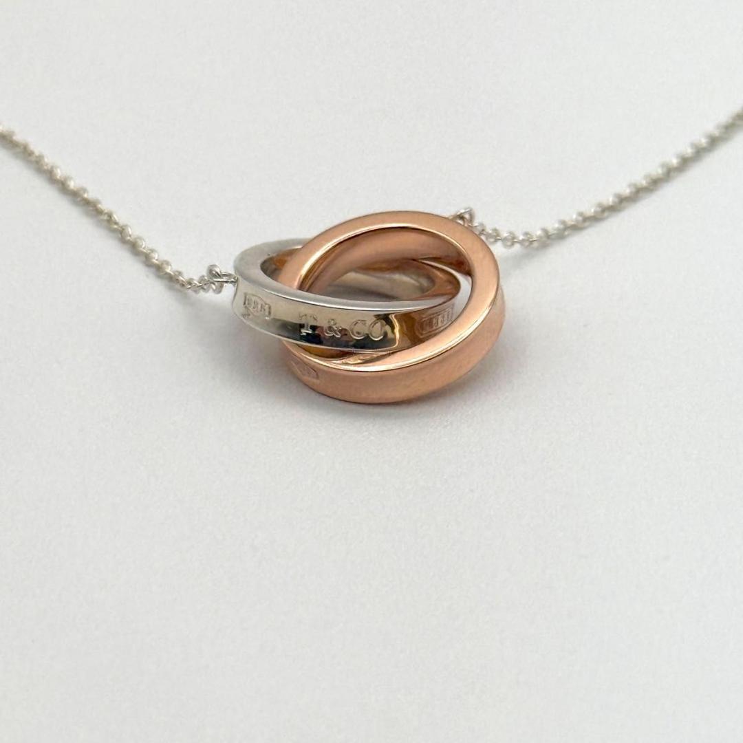 TIFFANY ティファニー インターロッキング サークル シルバー ネックレス