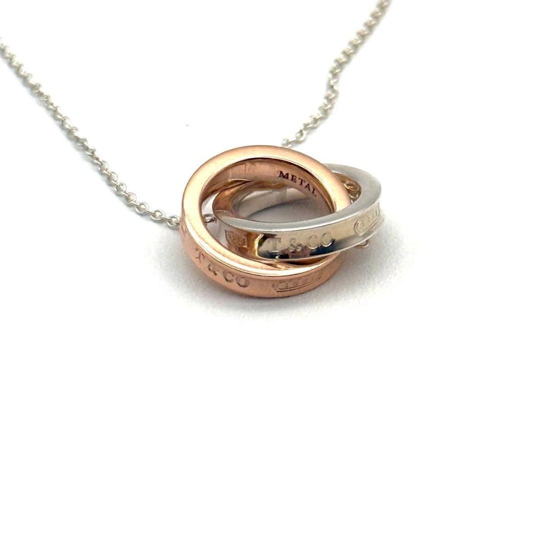 TIFFANY ティファニー インターロッキング サークル シルバー ネックレス