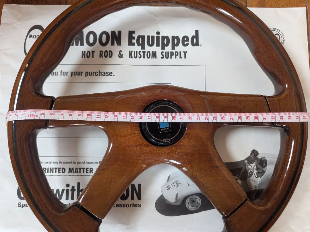 （naga ）NARDI ウッド ステアリング