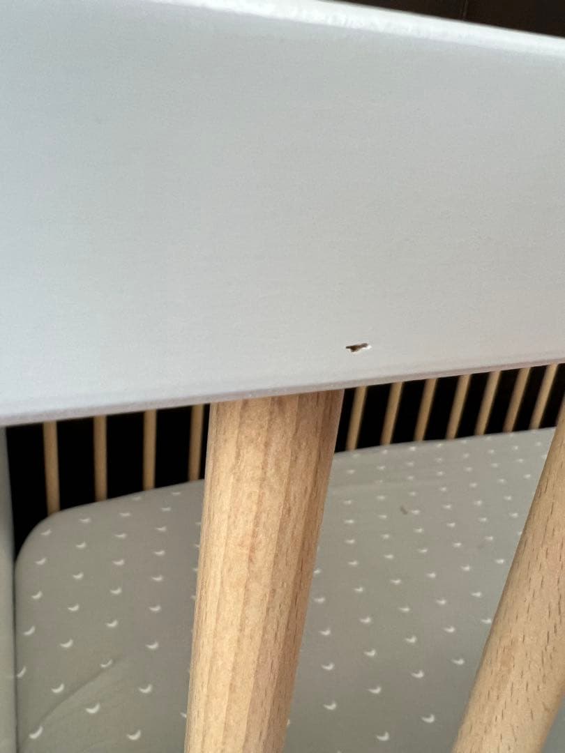 IKEA MYLLRA(ミルラ) ベビーベッド（マットレス付き）