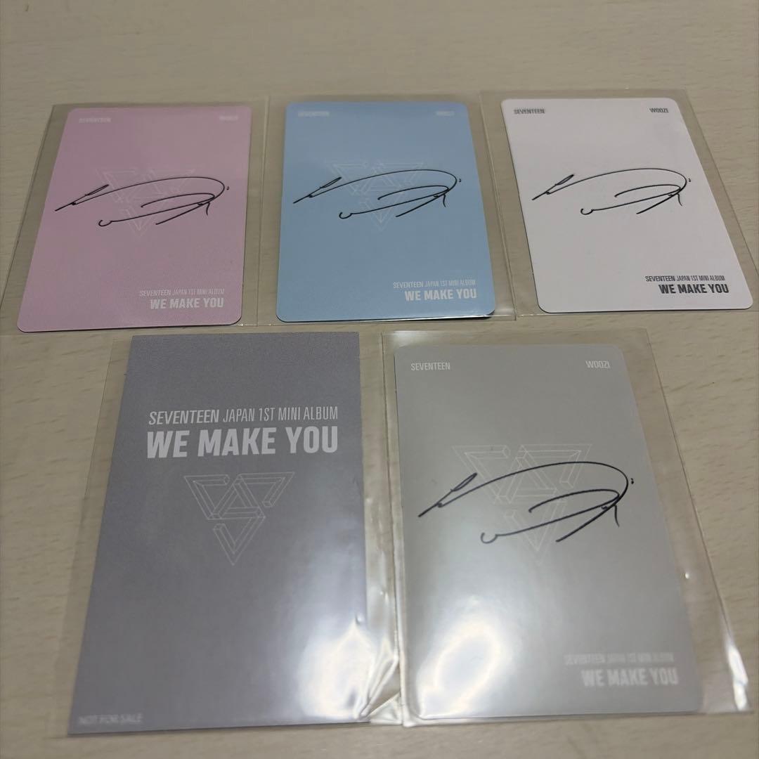 SEVENTEEN WE MAKE YOU ウジ トレカ