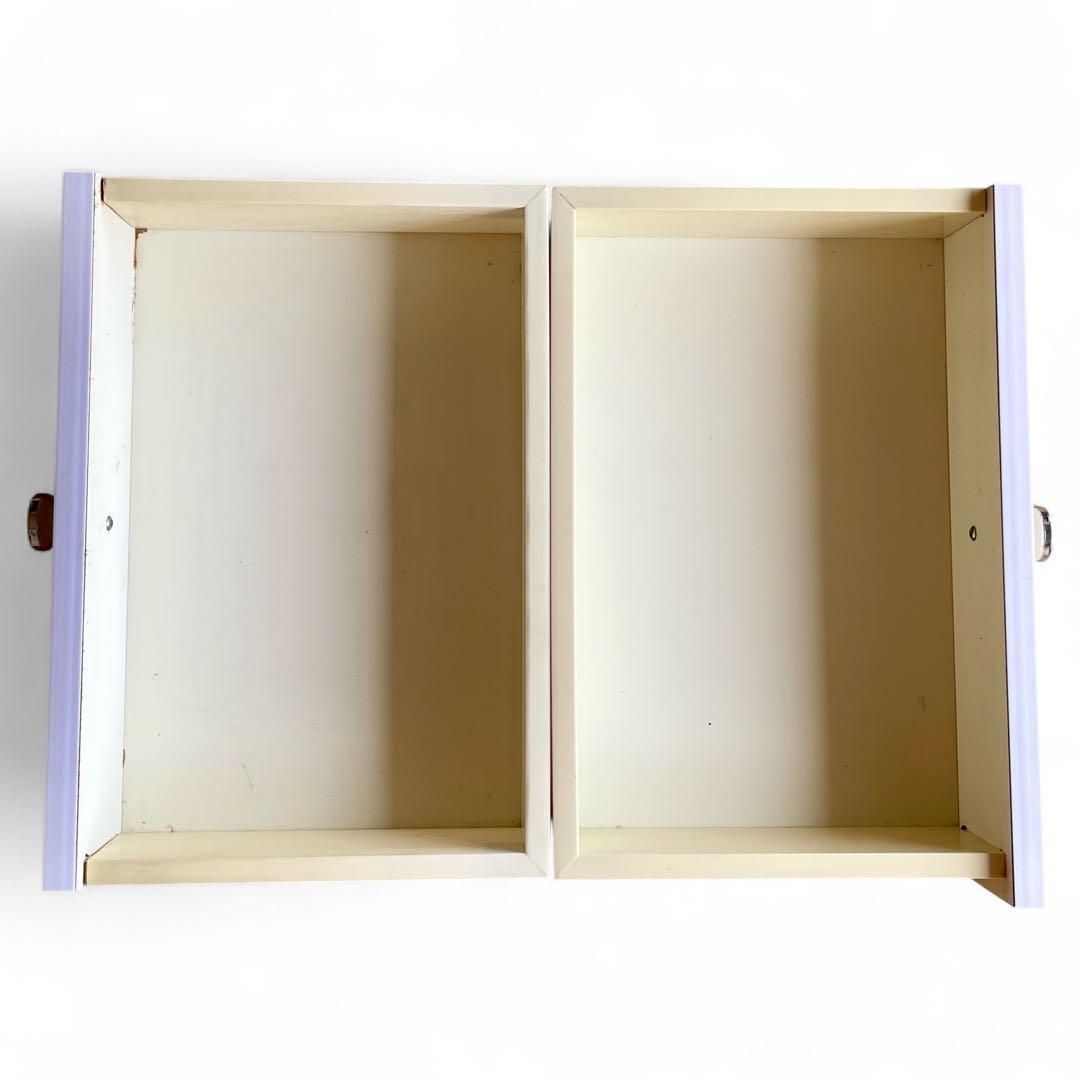 昭和 レトロ ポップ 収納棚 食器棚 飾り棚 キャビネット ガラス戸 オレンジ