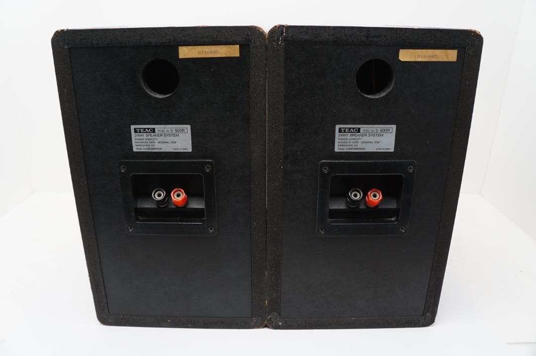 TEAC S-500R スピーカー　シリアル同番