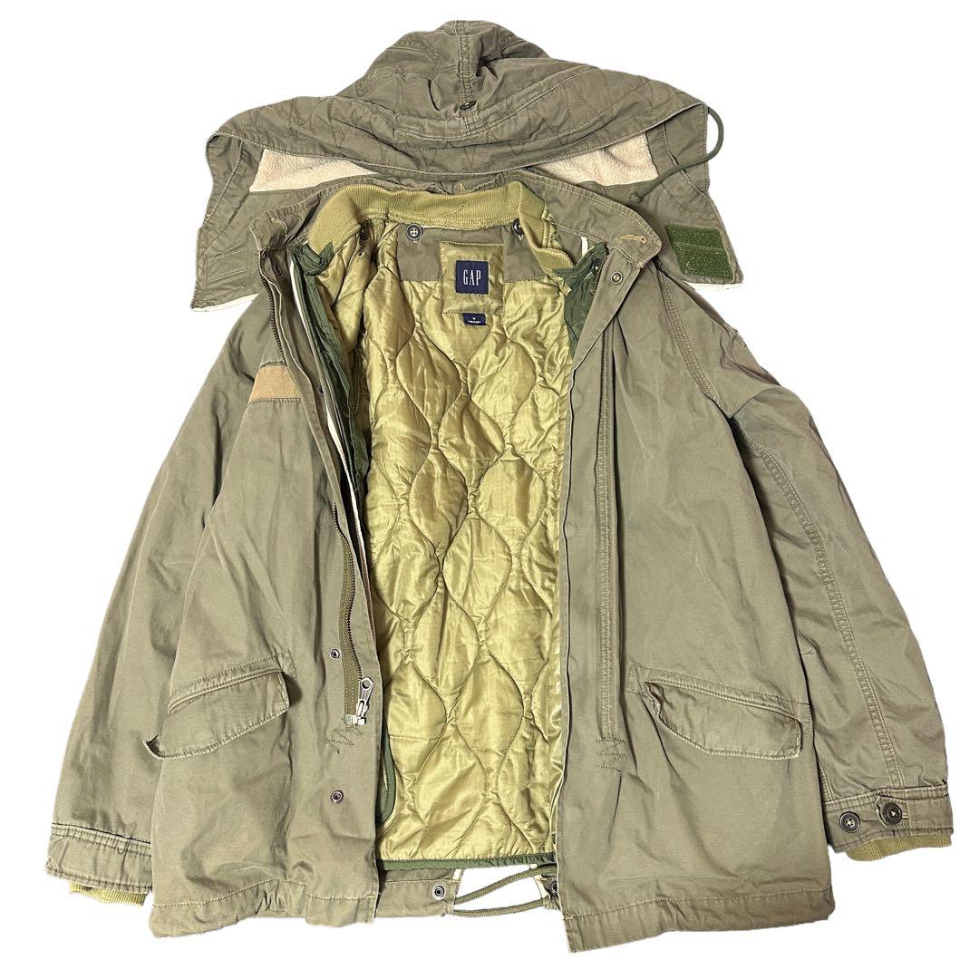 90s old GAP ギャップ M-51 ミリタリー モッズコート ライナー付