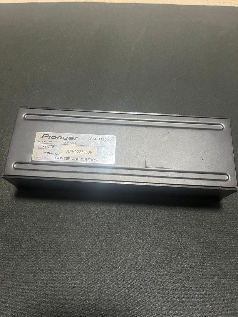 Pioneer carrozzeria GM-D1400-2 アンプ
