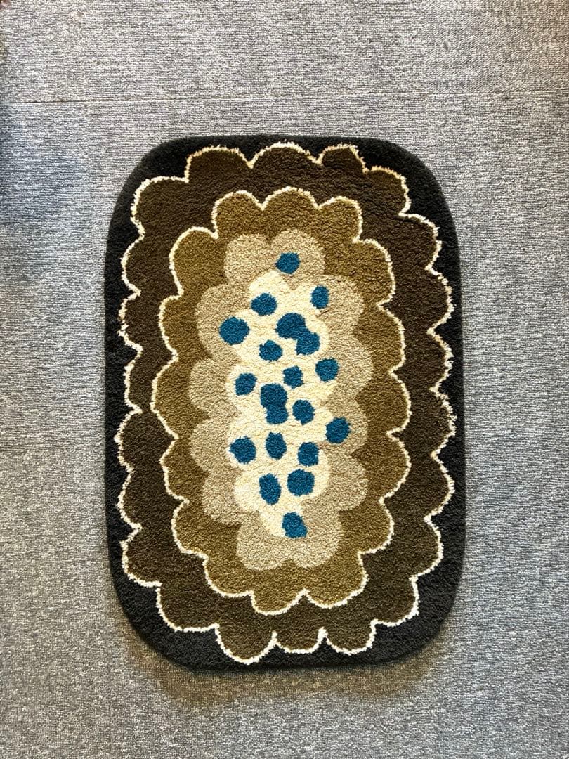 ミナペルホネン　ラグ　マット　pudding