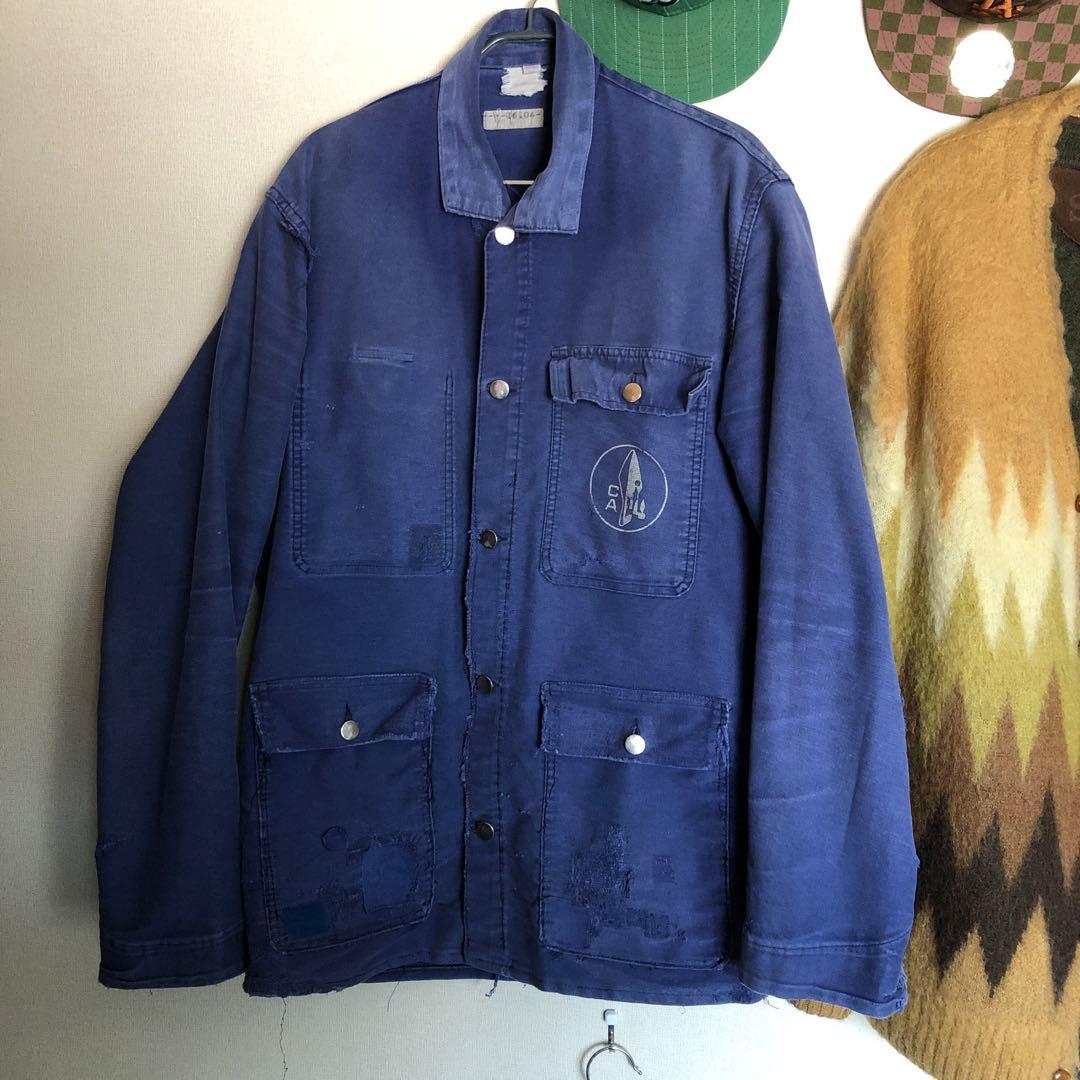 モールスキンワークジャケット　フランス製