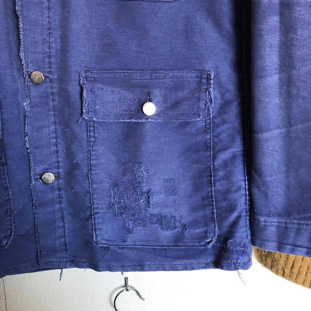 モールスキンワークジャケット　フランス製