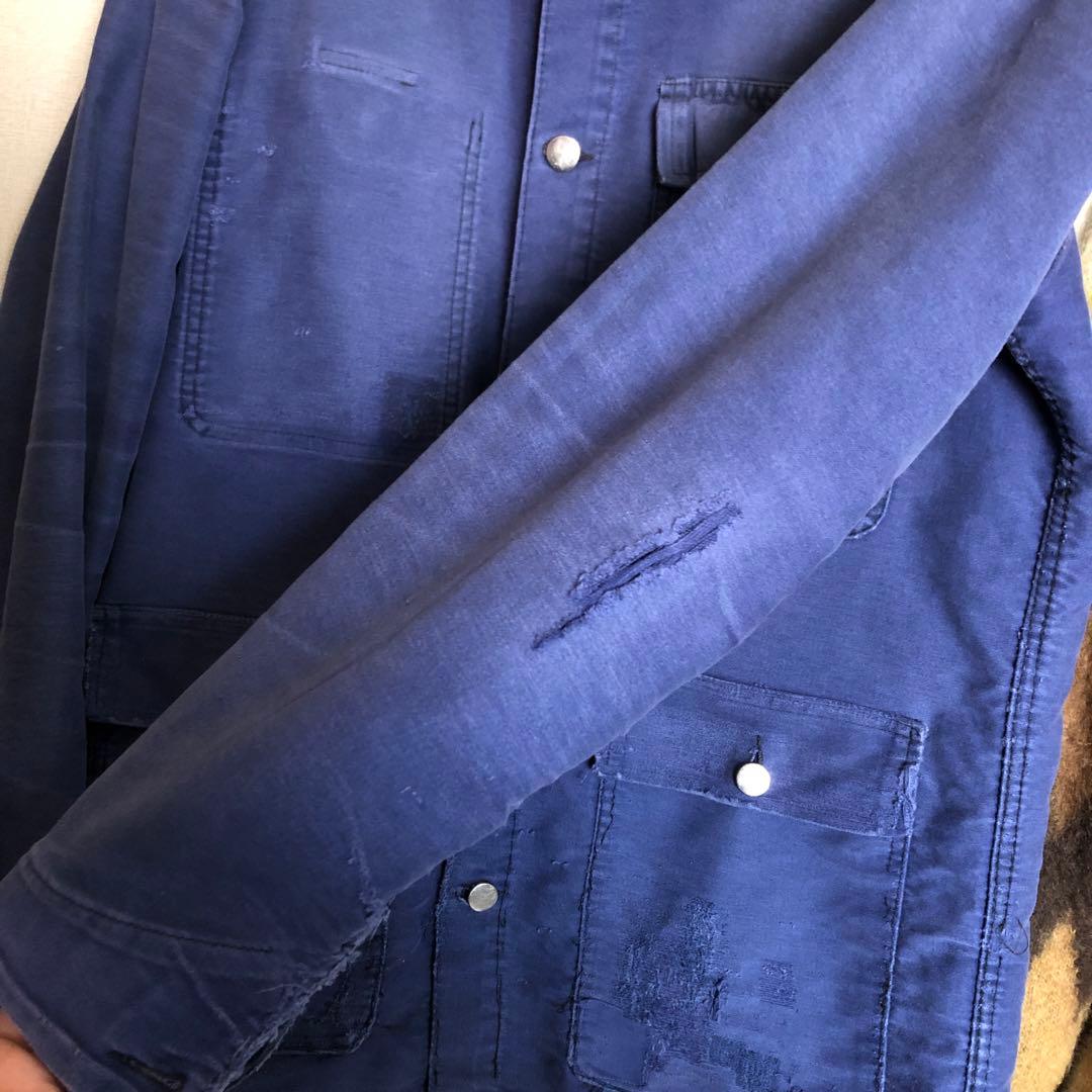 モールスキンワークジャケット　フランス製