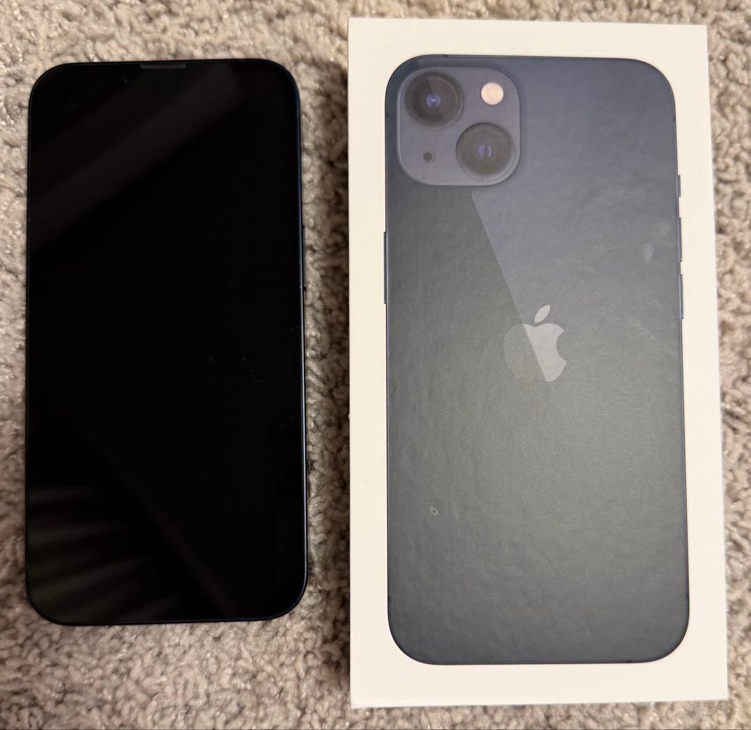 iPhone13 512GB SIMフリー ミッドナイトブルー／バッテリー84%