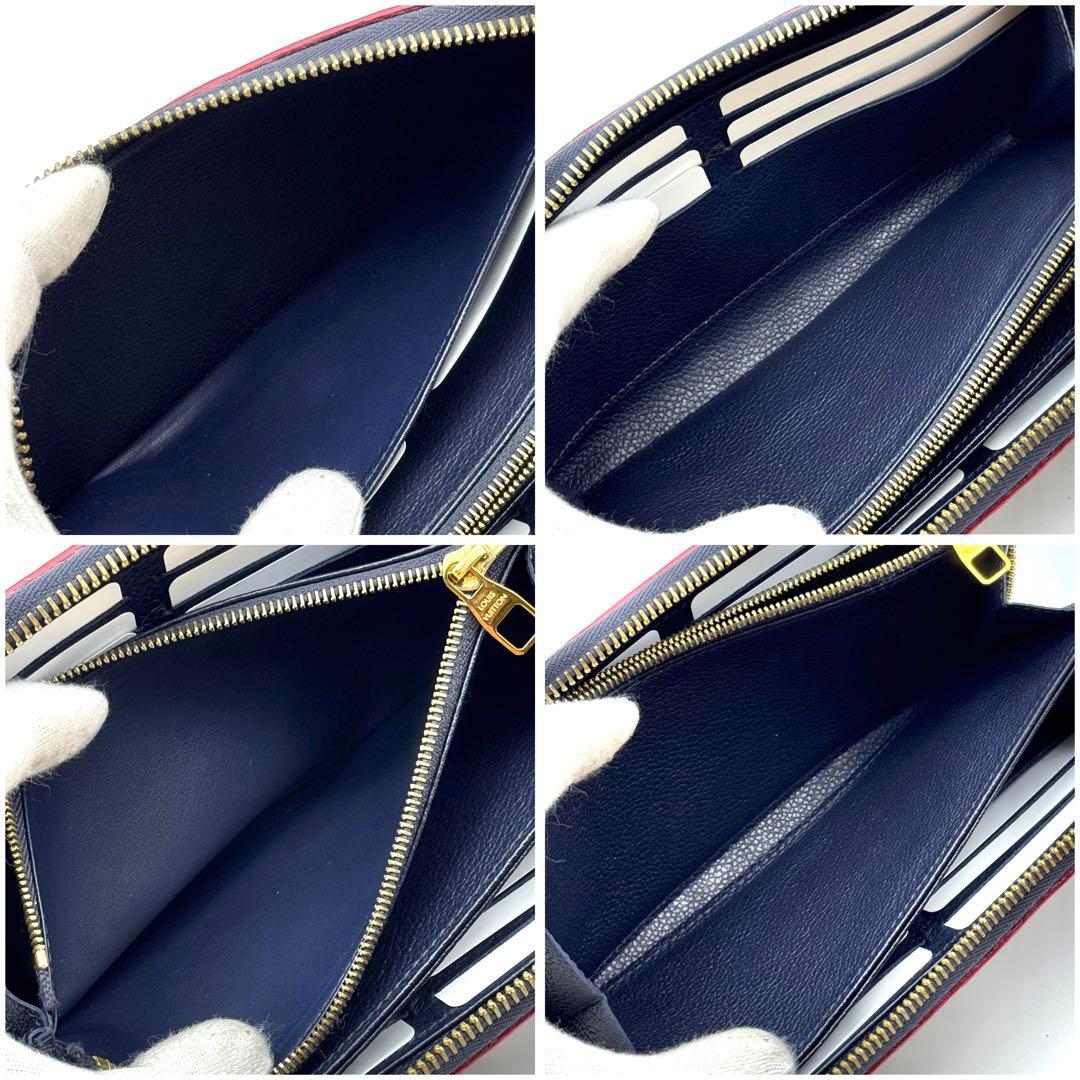 【新型美品】 ルイヴィトン モノグラム アンプラント ジッピーウォレット 長財布