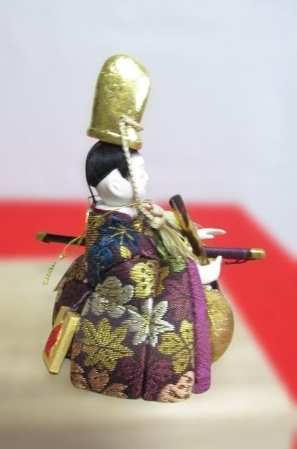 格安　東京都指定伝統工芸士 柿沼東光　木目込み人形　　親王飾り