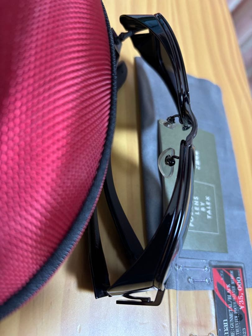 ピーzeque Leman TALEX 偏光レンズ サングラス