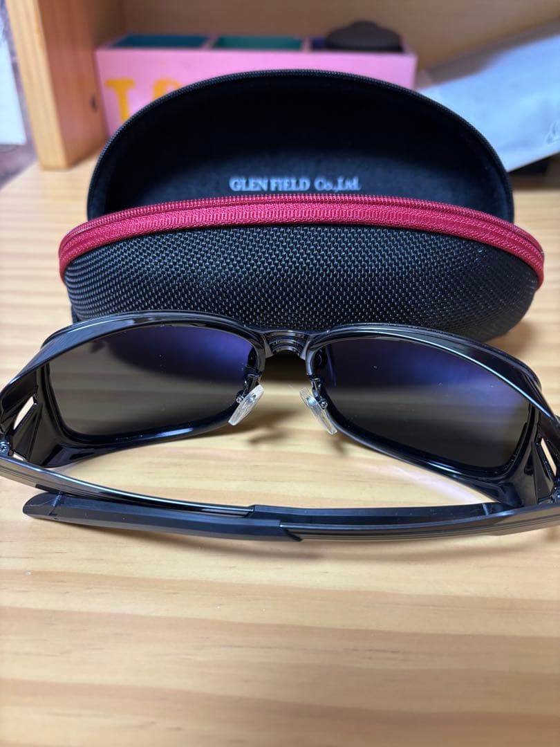 ピーzeque Leman TALEX 偏光レンズ サングラス