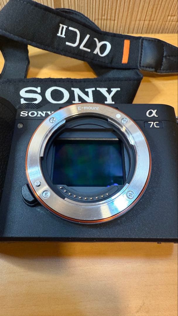 sony a7cII 本体と予備バッテリー