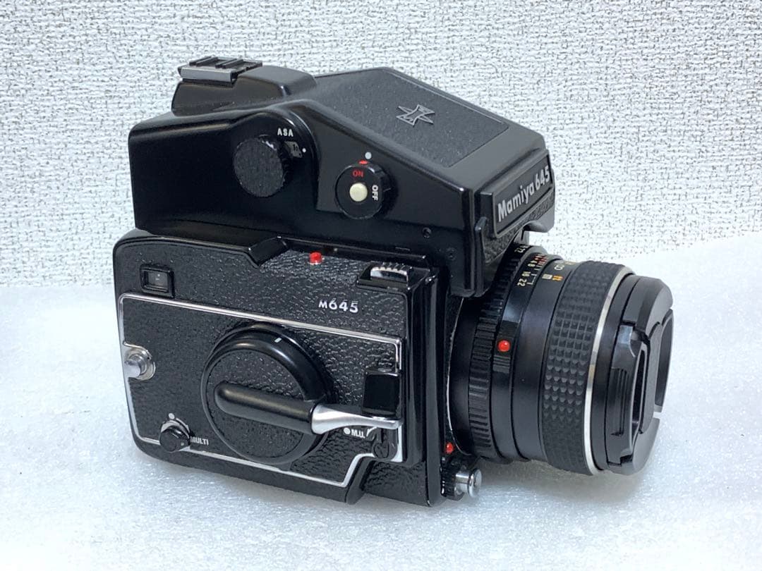 フィルムカメラ Mamiya M645 SEKOR C 1:2.8 80mm
